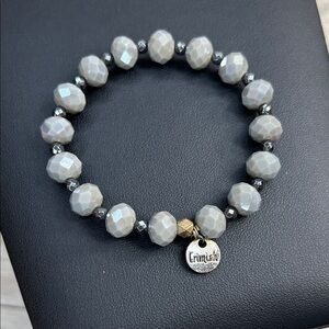 Erimish Metallic Gray Bracelet